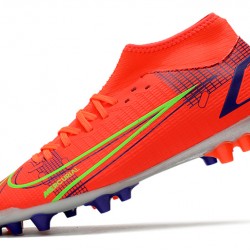 Nike Superfly 8 Academy AG Soccer Cleats Orange Gold