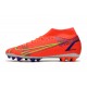 Nike Superfly 8 Academy AG Soccer Cleats Orange Gold