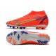 Nike Superfly 8 Academy AG Soccer Cleats Orange Gold