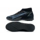 Nike Superfly 8 Academy TF Soccer Cleats Black Blue