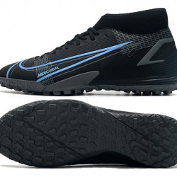 Nike Superfly 8 Academy TF Soccer Cleats Black Blue