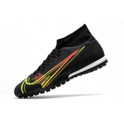 Nike Superfly 8 Academy TF Soccer Cleats Black Gold