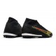 Nike Superfly 8 Academy TF Soccer Cleats Black Gold