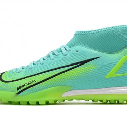 Nike Superfly 8 Academy TF Soccer Cleats Green Blue