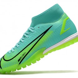 Nike Superfly 8 Academy TF Soccer Cleats Green Blue