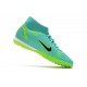 Nike Superfly 8 Academy TF Soccer Cleats Green Blue