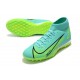 Nike Superfly 8 Academy TF Soccer Cleats Green Blue