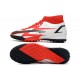Nike Superfly 8 Academy TF Soccer Cleats Red White