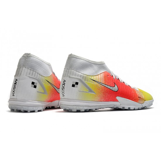 Nike Superfly 8 Academy TF Soccer Cleats Yellow Red