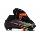 Nike Superfly 8 Elite FG Soccer Cleats Black Red