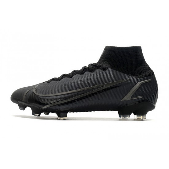 Nike Superfly 8 Elite FG Soccer Cleats Black