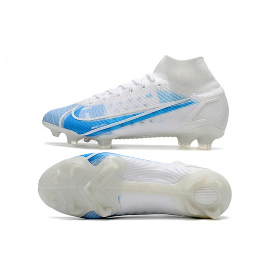 Nike Superfly 8 Elite FG Soccer Cleats Blue