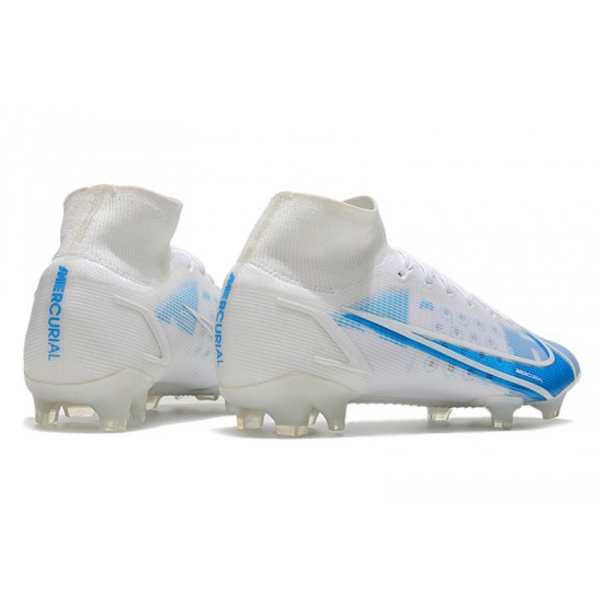 Nike Superfly 8 Elite FG Soccer Cleats Blue