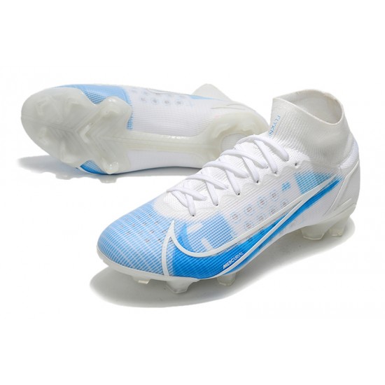 Nike Superfly 8 Elite FG Soccer Cleats Blue