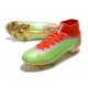 Nike Superfly 8 Elite FG Soccer Cleats Green Red