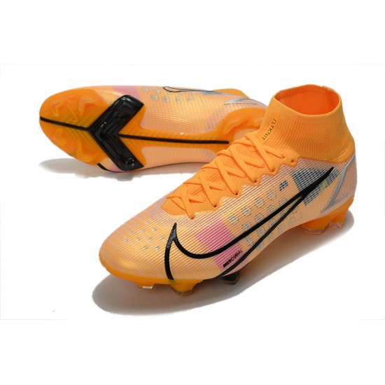 Nike Superfly 8 Elite FG Soccer Cleats Orange