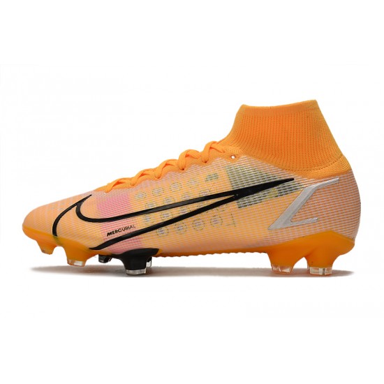 Nike Superfly 8 Elite FG Soccer Cleats Orange