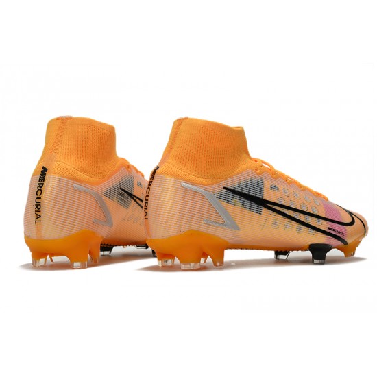 Nike Superfly 8 Elite FG Soccer Cleats Orange