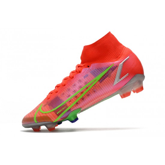 Nike Superfly 8 Elite FG Soccer Cleats Red