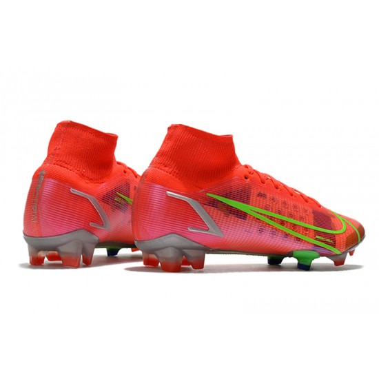 Nike Superfly 8 Elite FG Soccer Cleats Red