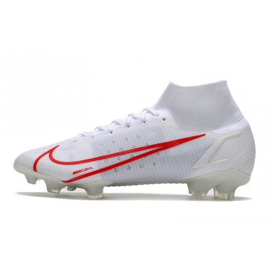 Nike Superfly 8 Elite FG Soccer Cleats Red