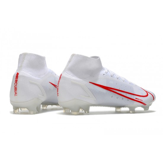 Nike Superfly 8 Elite FG Soccer Cleats Red