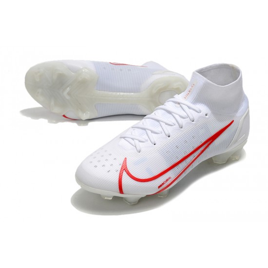 Nike Superfly 8 Elite FG Soccer Cleats Red