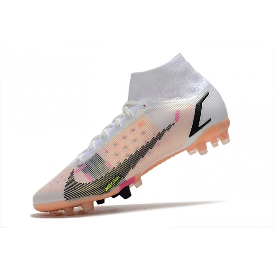 Nike Superfly 8 Pro AG Soccer Cleats Orange White