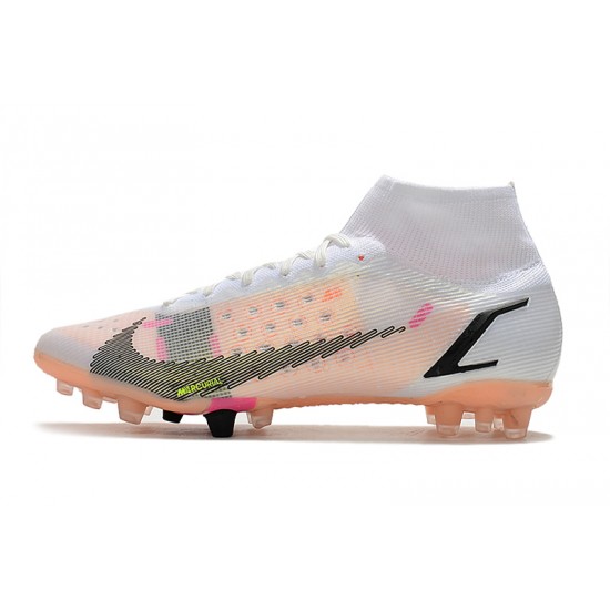 Nike Superfly 8 Pro AG Soccer Cleats Orange White