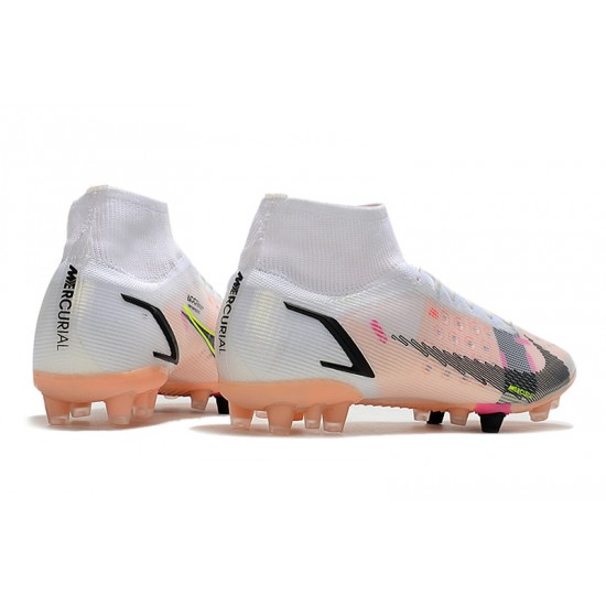 Nike Superfly 8 Pro AG Soccer Cleats Orange White