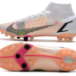 Nike Superfly 8 Pro AG Soccer Cleats Orange White