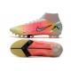 Nike Superfly 8 Pro AG Soccer Cleats Pink Yellow