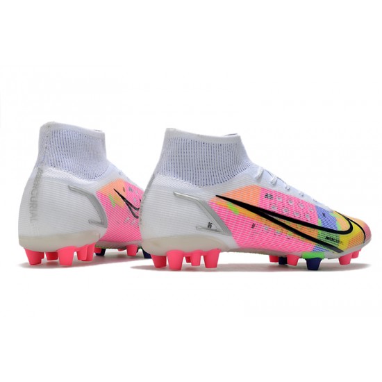 Nike Superfly 8 Pro AG Soccer Cleats Pink