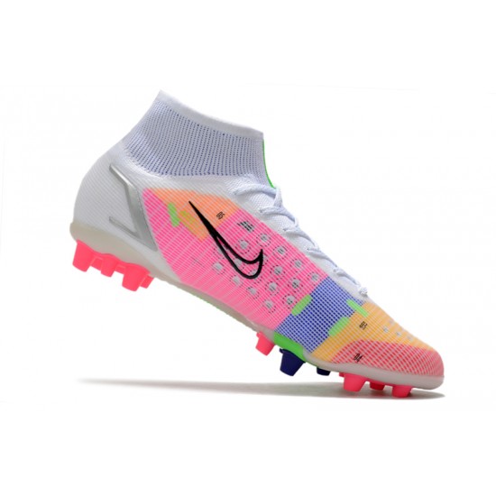 Nike Superfly 8 Pro AG Soccer Cleats Pink