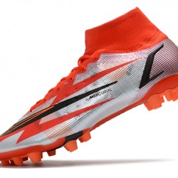 Nike Superfly 8 Pro AG Soccer Cleats Red