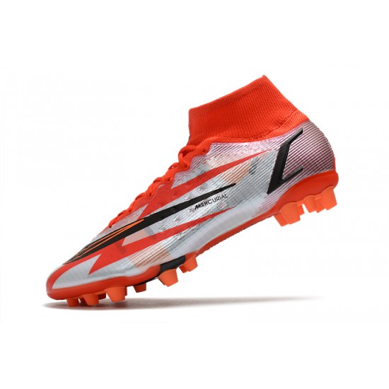 Nike Superfly 8 Pro AG Soccer Cleats Red