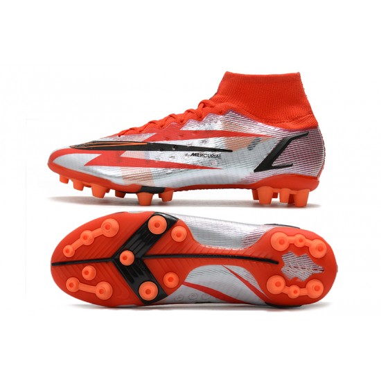 Nike Superfly 8 Pro AG Soccer Cleats Red