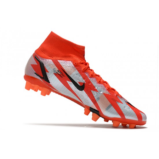 Nike Superfly 8 Pro AG Soccer Cleats Red