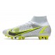 Nike Superfly 8 Pro AG Soccer Cleats White