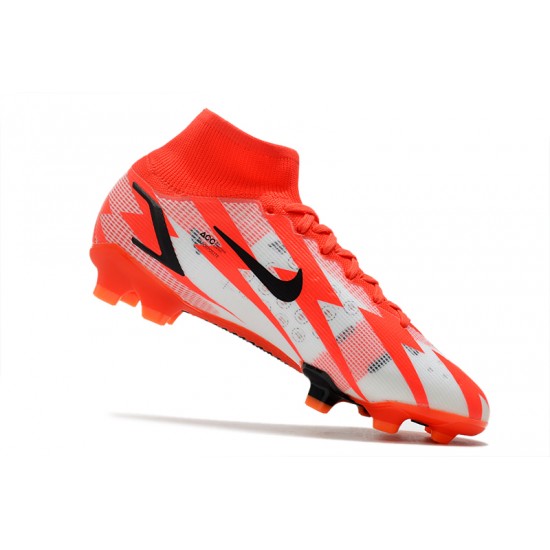 Nike Superfly 8 Spark Positivity CR7 Elite FG Soccer Cleats Red