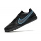 Nike React Tiempo Legend 9 Pro IC Soccer Cleats Blue Black