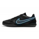 Nike React Tiempo Legend 9 Pro IC Soccer Cleats Blue Black