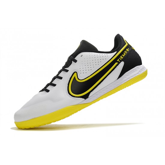 Nike React Tiempo Legend 9 Pro IC Soccer Cleats Gold Black