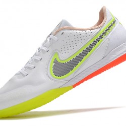 Nike React Tiempo Legend 9 Pro IC Soccer Cleats Green White