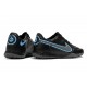 Nike React Tiempo Legend 9 Pro TF Soccer Cleats Black Blue