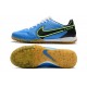 Nike React Tiempo Legend 9 Pro TF Soccer Cleats Black Blue