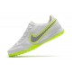 Nike React Tiempo Legend 9 Pro TF Soccer Cleats White Gold Gray