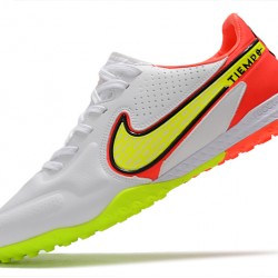Nike React Tiempo Legend 9 Pro TF Soccer Cleats White Gold