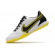 Nike React Tiempo Legend 9 Pro TF Soccer Cleats White Yellow