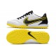 Nike React Tiempo Legend 9 Pro TF Soccer Cleats White Yellow